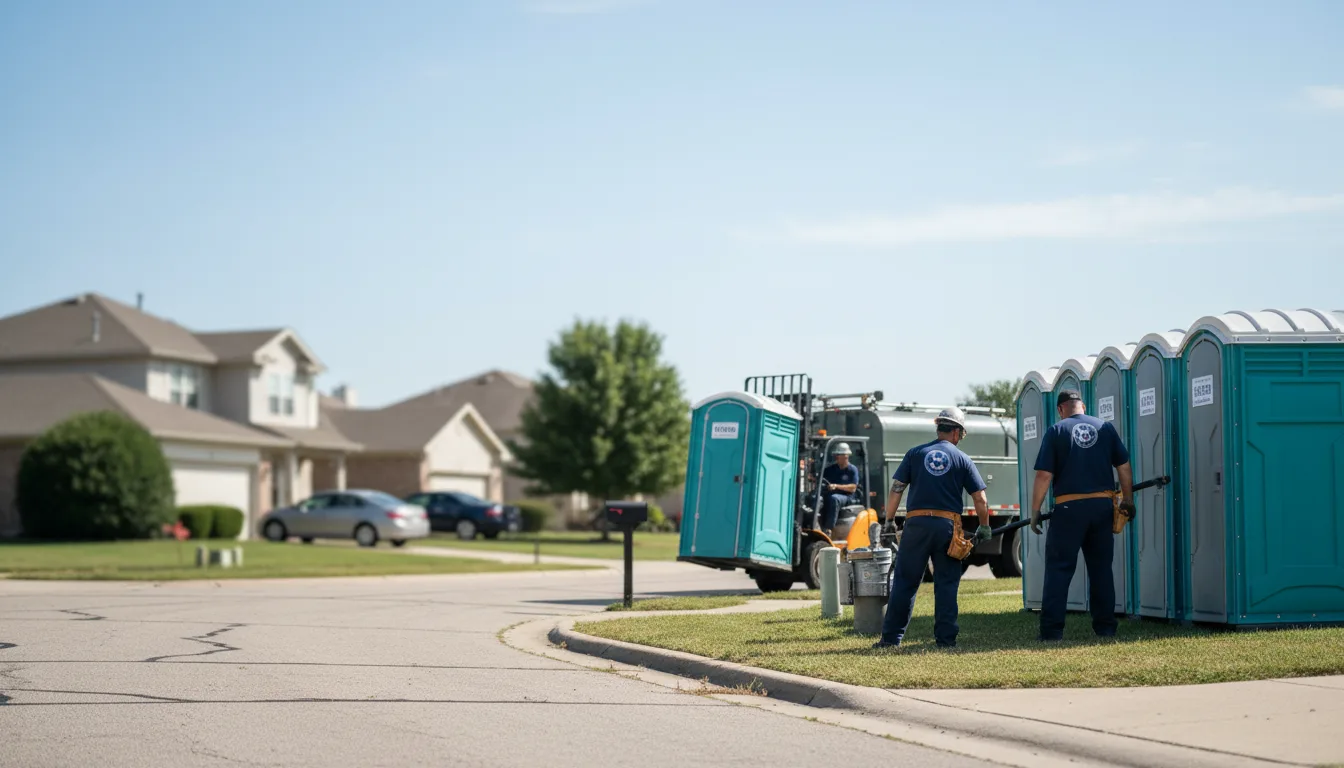Porta Potty Rental in Sheffield, IL near me